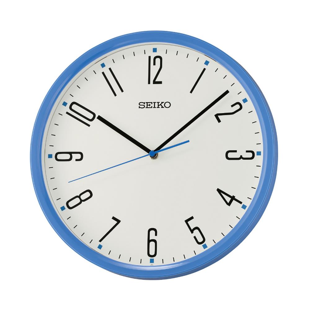 นาฬิกาแขวน SEIKO CLOCKS QHA011L 12 นิ้ว สีฟ้า