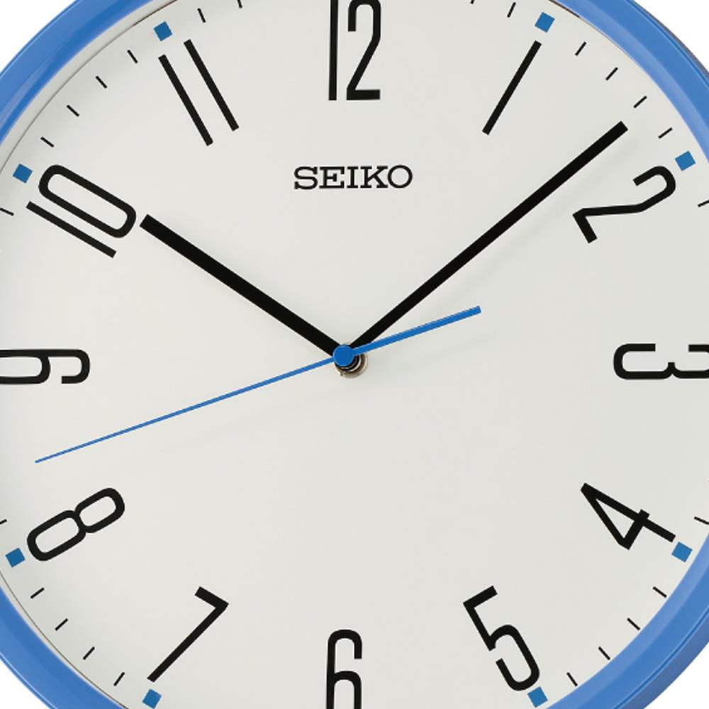 นาฬิกาแขวน SEIKO CLOCKS QHA011L 12 นิ้ว สีฟ้า