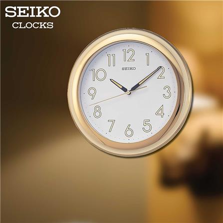 นาฬิกาแขวน SEIKO CLOCKS QXA313G 11 นิ้ว สีทอง_1