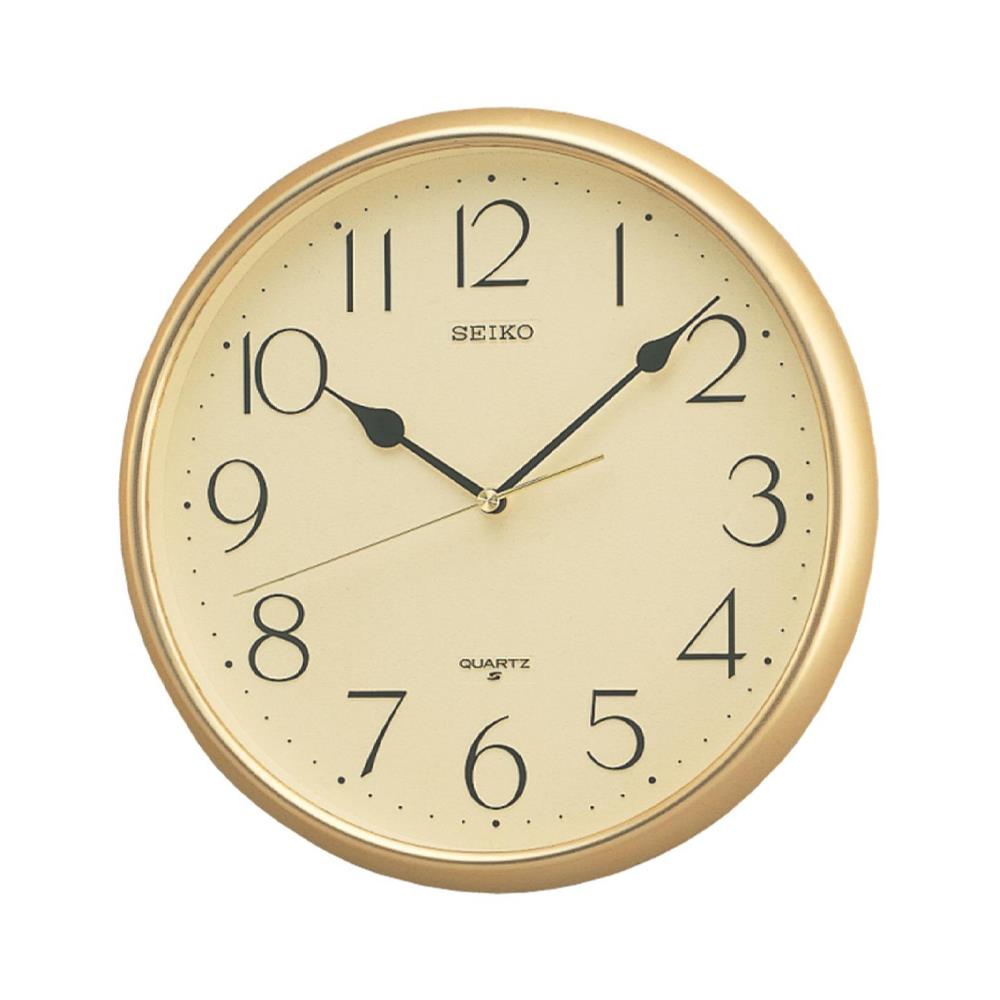 นาฬิกาแขวน SEIKO CLOCKS QXA001G 11 นิ้ว สีทอง