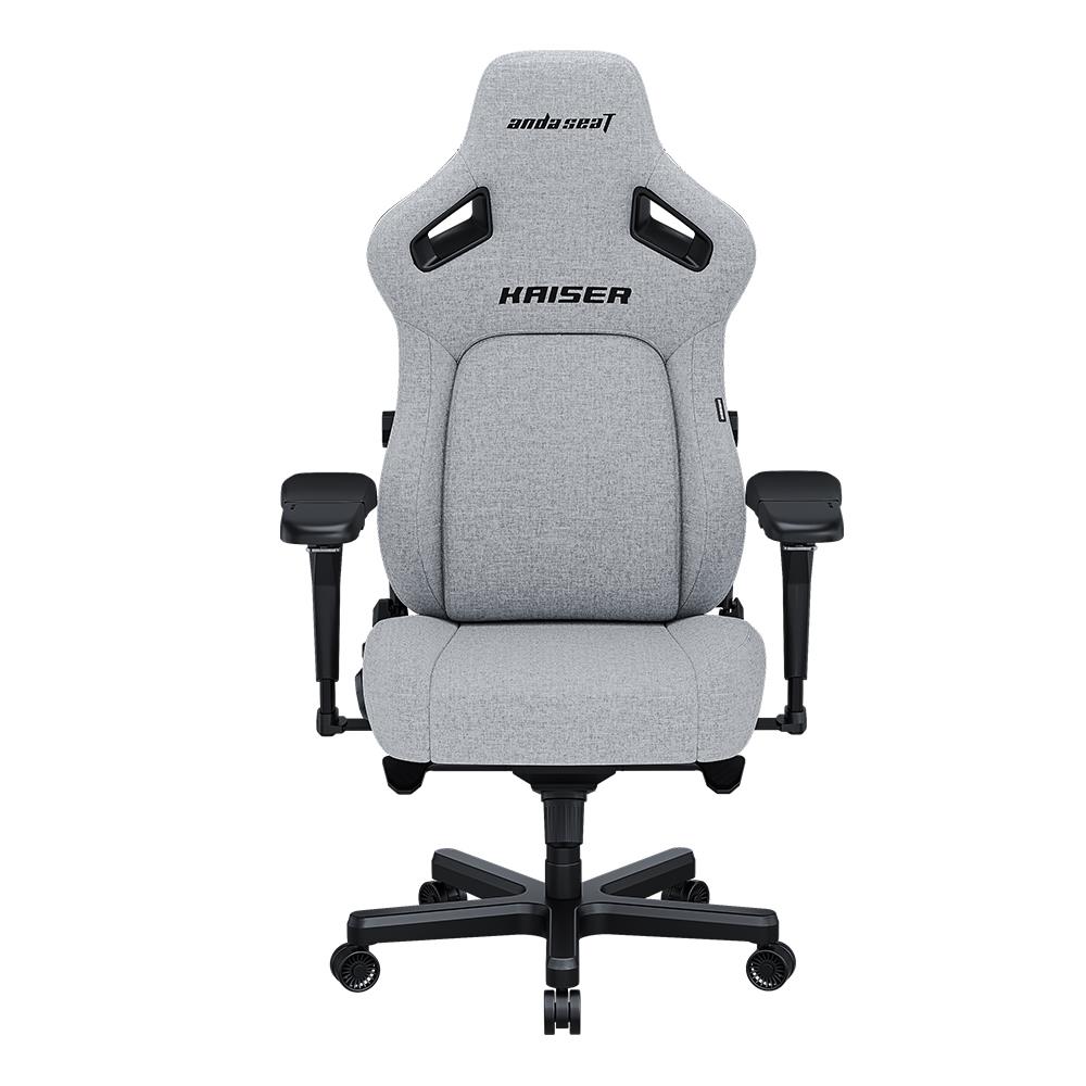 เก้าอี้เกมมิ่ง ANDA SEAT KAISER 4 SIZE L เบาะผ้า สีเทา