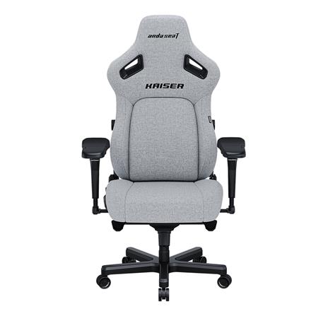 เก้าอี้เกมมิ่ง ANDA SEAT KAISER 4 SIZE L เบาะผ้า สีเทา_0