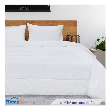 ปลอกหมอนหนุน PICASSO CT SOLID 21x36 นิ้ว แพ็ก 2 ชิ้น สี WHITE_3