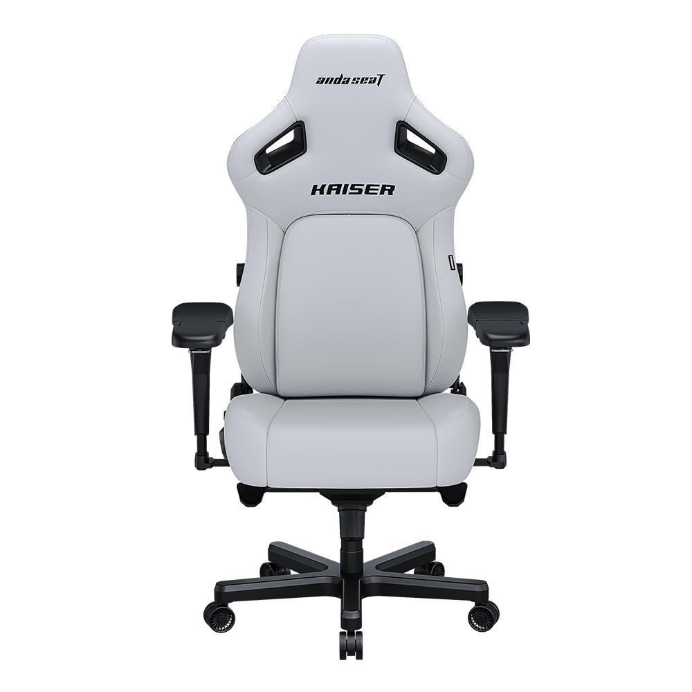 เก้าอี้เกมมิ่ง ANDA SEAT KAISER 4 SIZE L PVC สีขาว