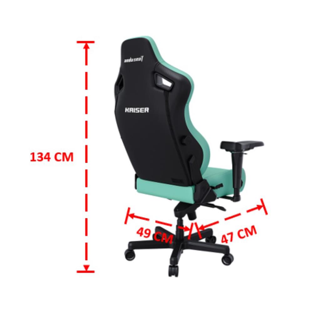 เก้าอี้เกมมิ่ง ANDA SEAT KAISER 4 SIZE L PVC สีเขียว