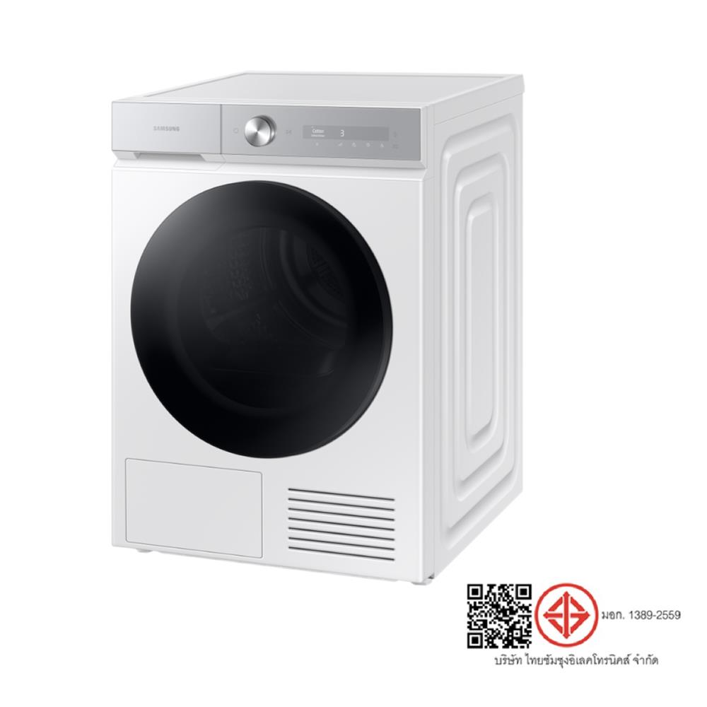 เครื่องอบผ้าฝาหน้า SAMSUNG DV10BB9440GHST 10 กก. HEAT PUMP สีขาว