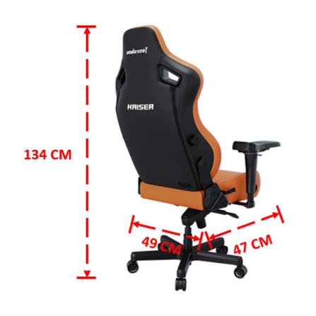 เก้าอี้เกมมิ่ง ANDA SEAT KAISER 4 SIZE L PVC สีส้ม_5