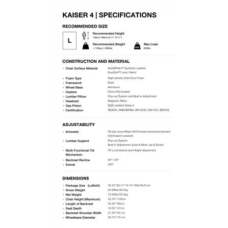 เก้าอี้เกมมิ่ง ANDA SEAT KAISER 4 SIZE L PVC สีส้ม_4