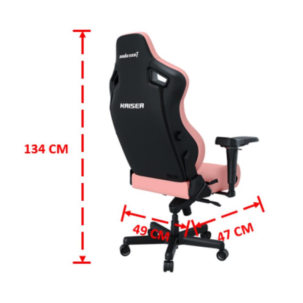 เก้าอี้เกมมิ่ง ANDA SEAT KAISER 4 SIZE L PVC สีชมพู