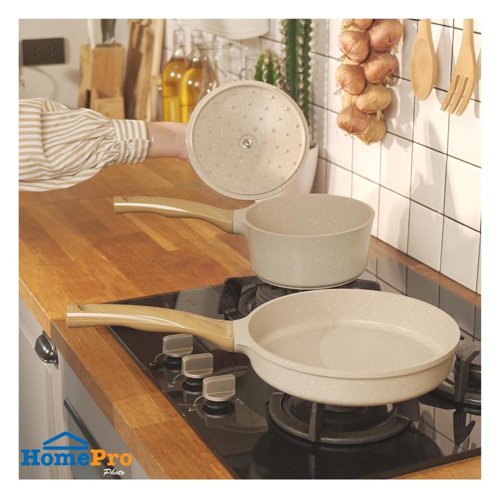 ชุดเครื่องครัว KECH CHLOE IH 3 ชิ้น สีเบจ