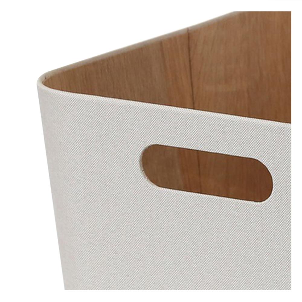 กล่องผ้าเหลี่ยม STACKO PETA 30.5X30.5X15.2 ซม. สีครีม