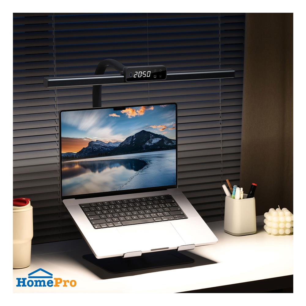 ไฟอ่านหนังสือ LED RIN 214418402 18 วัตต์ DAYLIGHT/COOL WHITE/WARM WHITE สีเทา