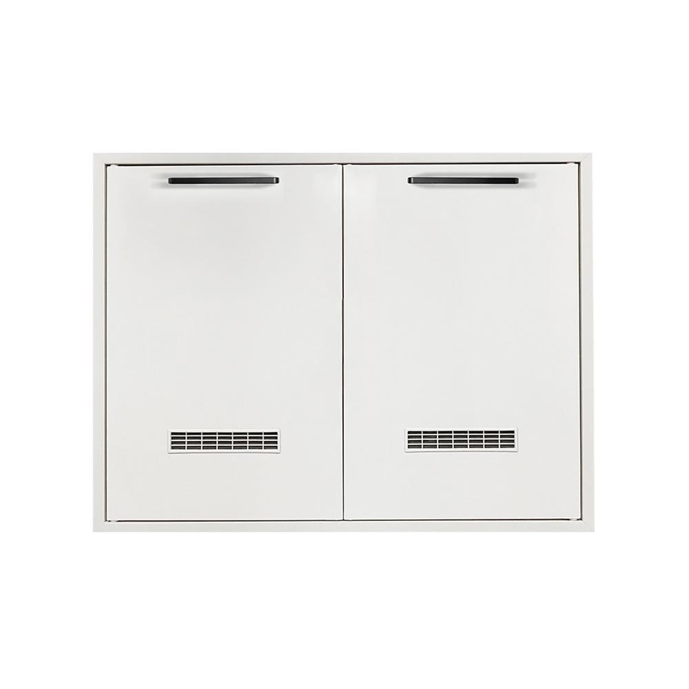 บานซิงค์คู่ CABIN HENLEY 84x64 ซม. สีครีม