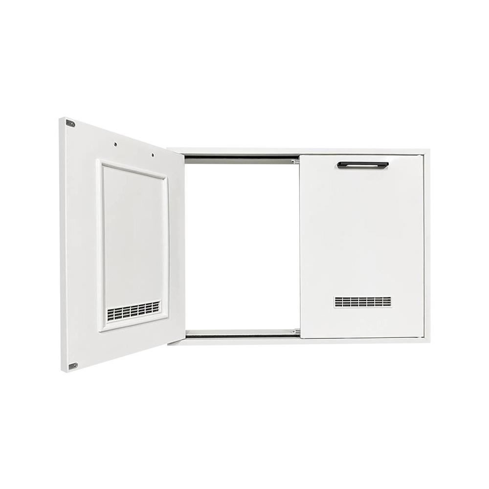 บานซิงค์คู่ CABIN HENLEY 84x64 ซม. สีครีม