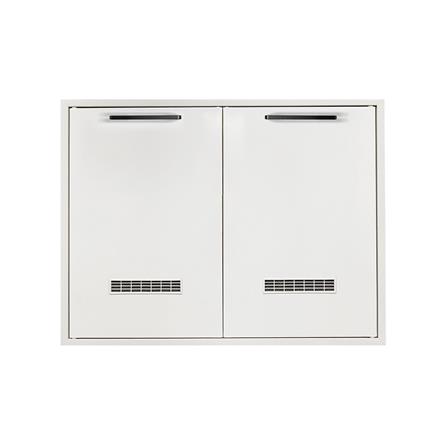 บานซิงค์คู่ CABIN HENLEY 84x64 ซม. สีครีม