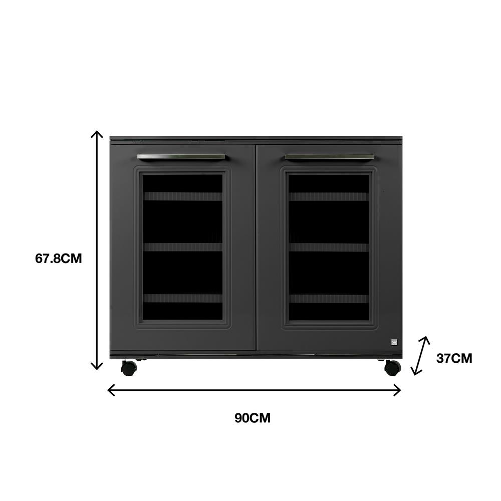 ตู้วางรองเท้า 4 ชั้น KING ZERCONPLUS 90 ซม. สีเทา