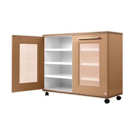 ตู้วางรองเท้า 4 ชั้น KING ZERCONPLUS 90 ซม. สีแซนด์_2