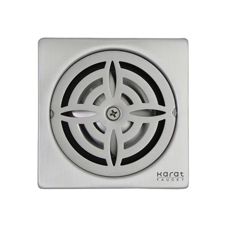 ตะแกรงกันกลิ่นแบบเหลี่ยม KARAT FAUCET KA-56-832-ST หน้าแปลน 4 นิ้ว_2