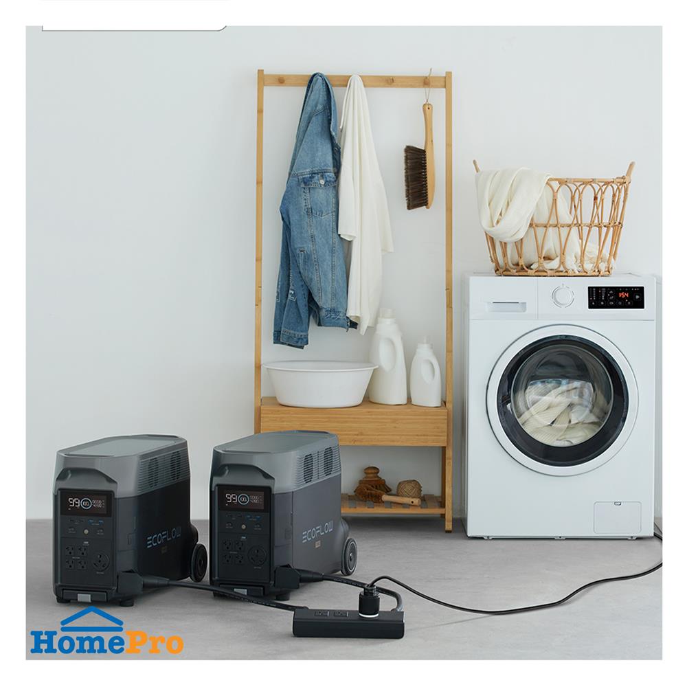 POWER BOX ECOFLOW DELTA PRO 3600 วัตต์ สีดำ