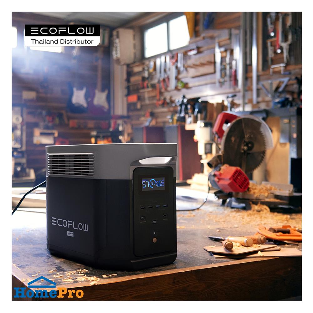 POWER BOX ECOFLOW DELTA 2 MAX 2400 วัตต์ สีดำ