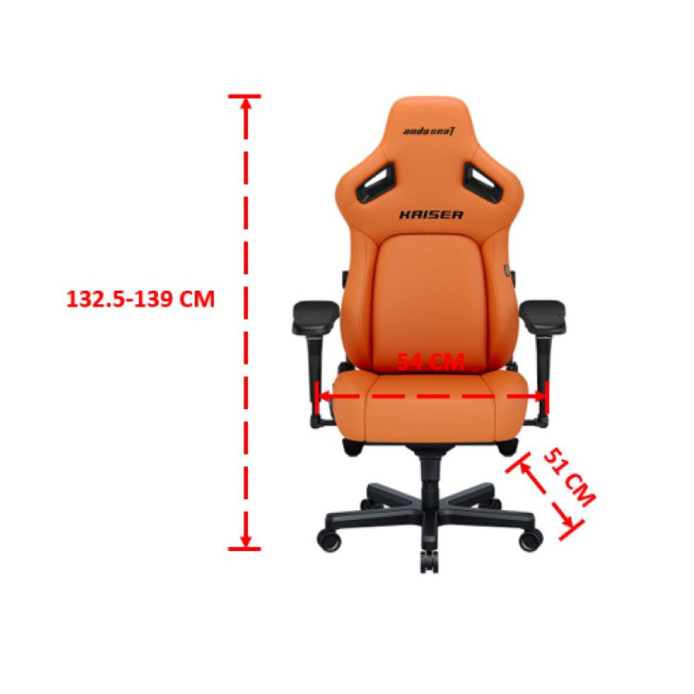 เก้าอี้เกมมิ่ง ANDA SEAT KAISER 4 SIZE XL PVC สีส้ม