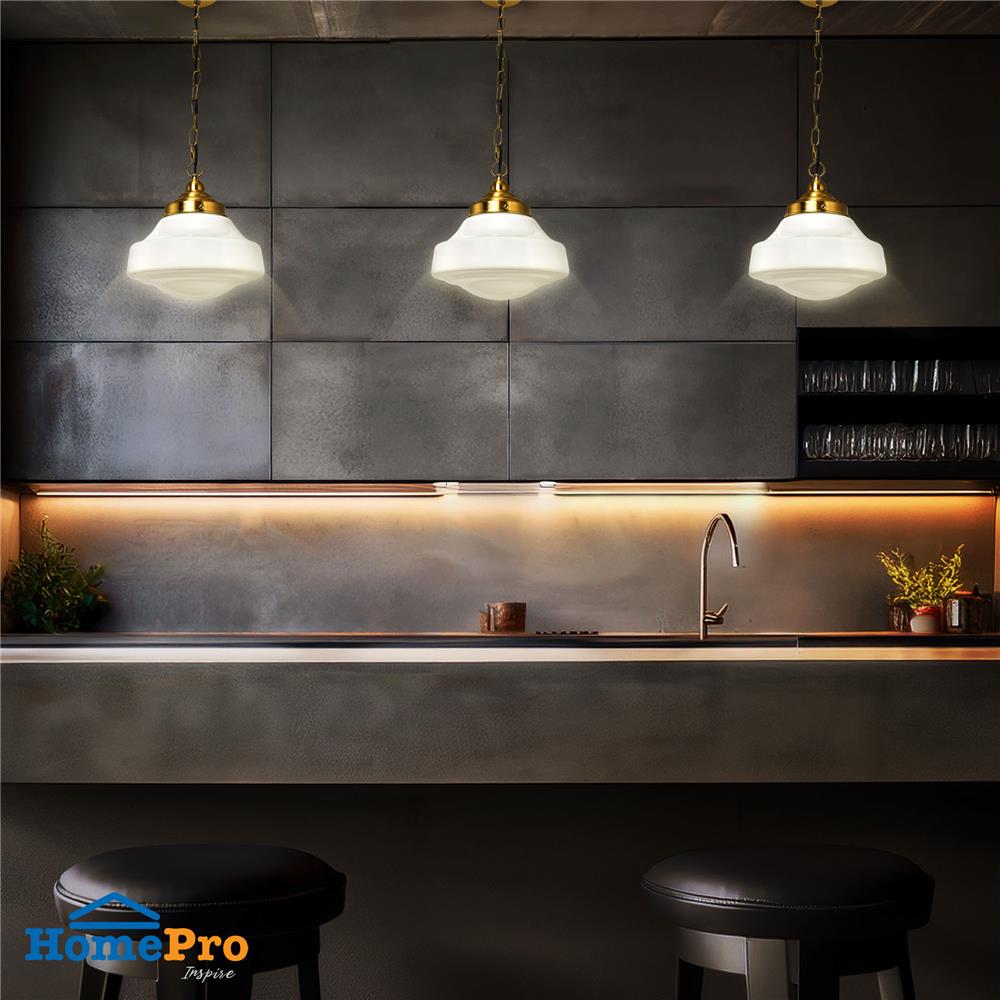 ไฟช่อ CARINI P2461052 สีขาว/ทอง 1 หัว