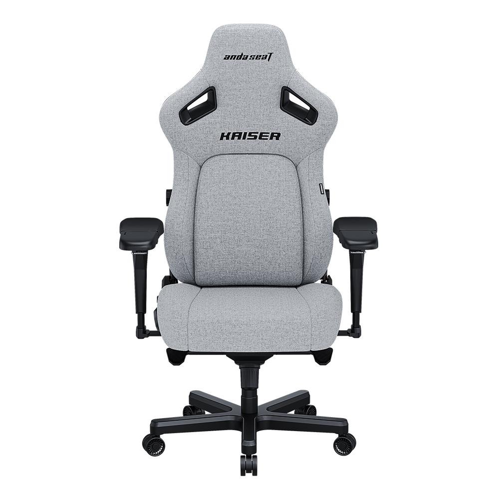 เก้าอี้เกมมิ่ง ANDA SEAT KAISER 4 SIZE XL เบาะผ้า สีเทา