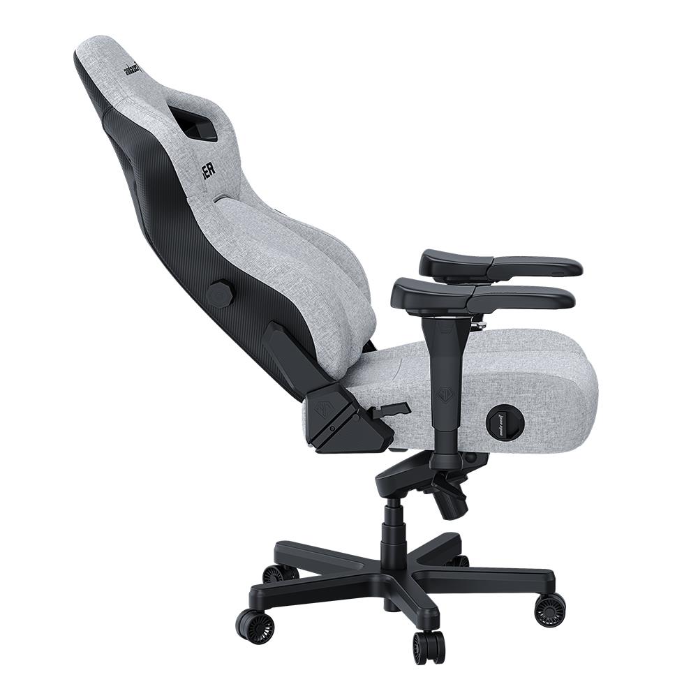 เก้าอี้เกมมิ่ง ANDA SEAT KAISER 4 SIZE XL เบาะผ้า สีเทา