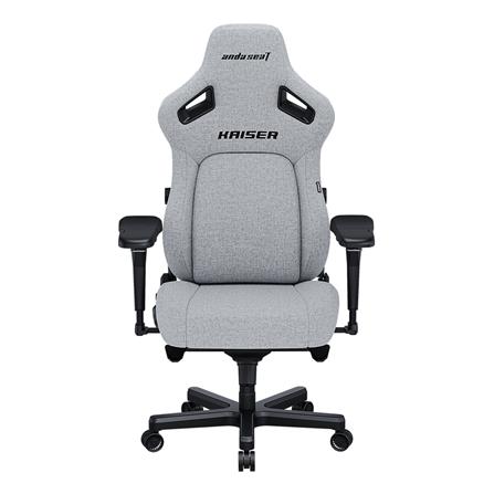 เก้าอี้เกมมิ่ง ANDA SEAT KAISER 4 SIZE XL เบาะผ้า สีเทา