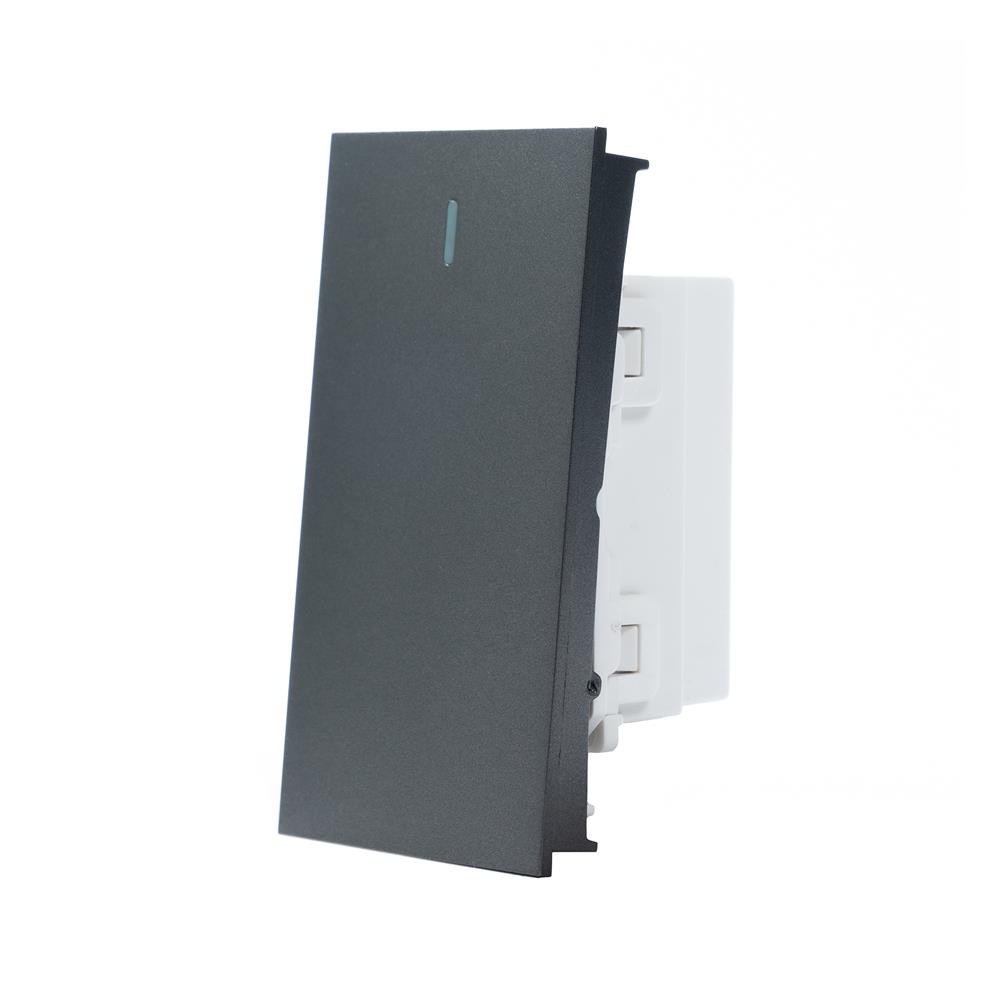 สวิตช์ 3 ทาง 1 ช่อง SIMON HN013-GR7 สีเทา