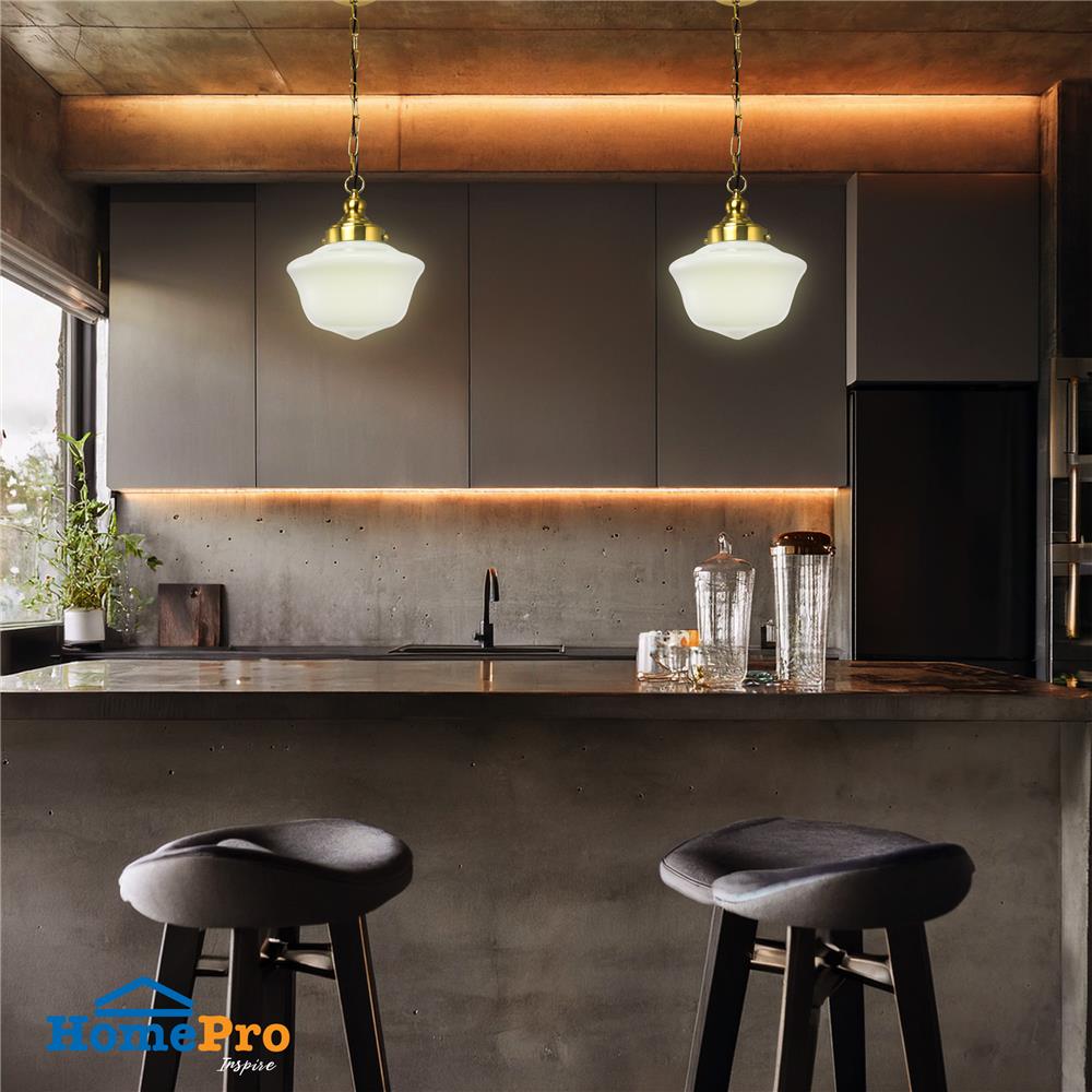 ไฟช่อ CARINI P2461051 สีขาว/ทอง 1 หัว