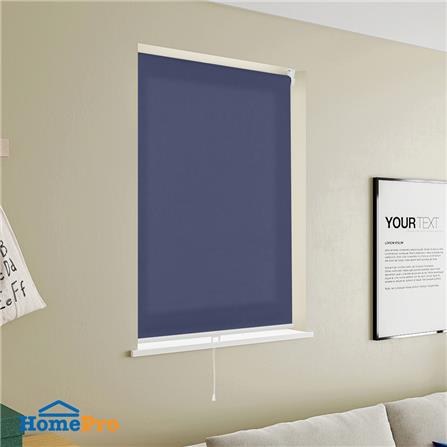 ผ้าม่านม้วน HOME LIVING STYLE CORDLESS DIO 120X160 ซม. สีน้ำเงิน_4