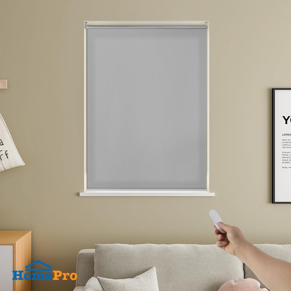 ผ้าม่านม้วน MOTOR HOME LIVING STYLE ZETA 120X160 ซม. สีเทา