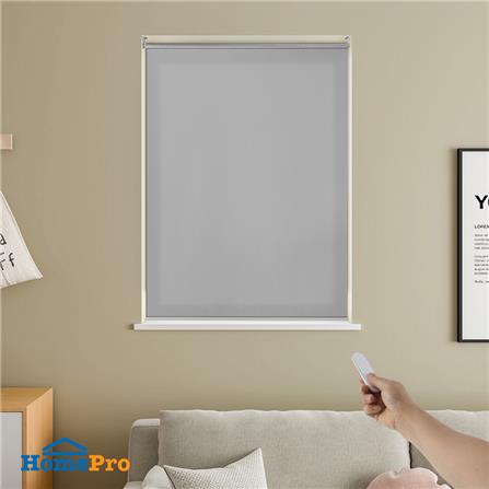 ผ้าม่านม้วน MOTOR HOME LIVING STYLE ZETA 120X160 ซม. สีเทา_3