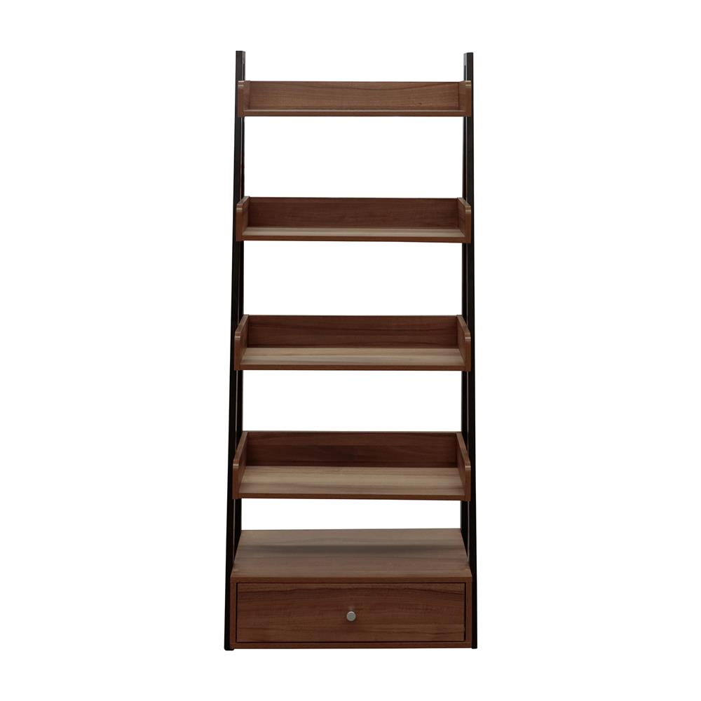 ชั้นวางของโล่ง 5 ชั้น 1 ลิ้นชัก FURDINI GEPPER 67 ซม. สีวอลนัท