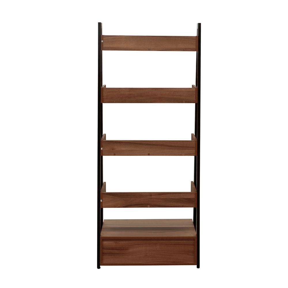 ชั้นวางของโล่ง 5 ชั้น 1 ลิ้นชัก FURDINI GEPPER 67 ซม. สีวอลนัท