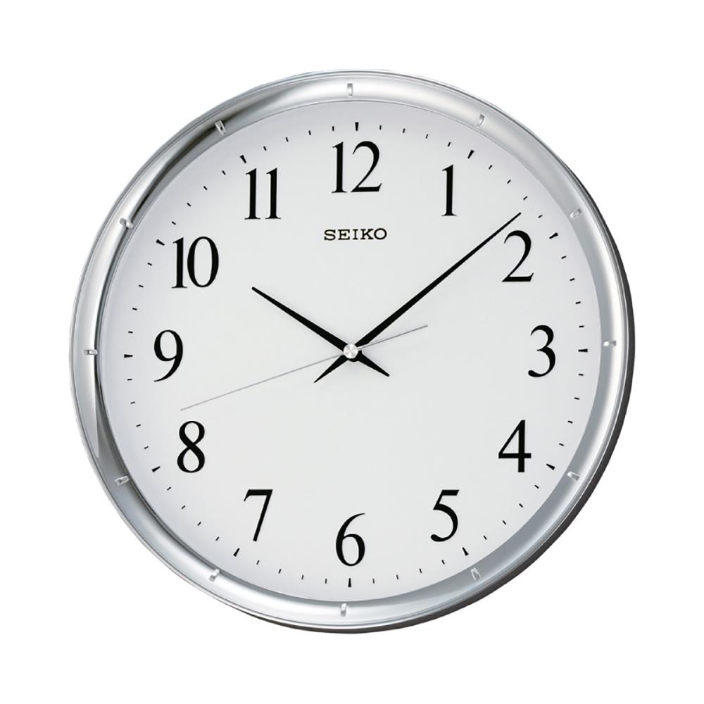 นาฬิกาแขวน SEIKO CLOCKS QXA417S 12.2 นิ้ว สีเงิน