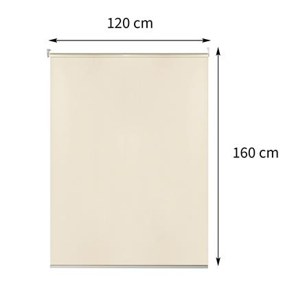 ผ้าม่านม้วน MOTOR HOME LIVING STYLE ZETA 120X160 ซม. สีเบจ_6