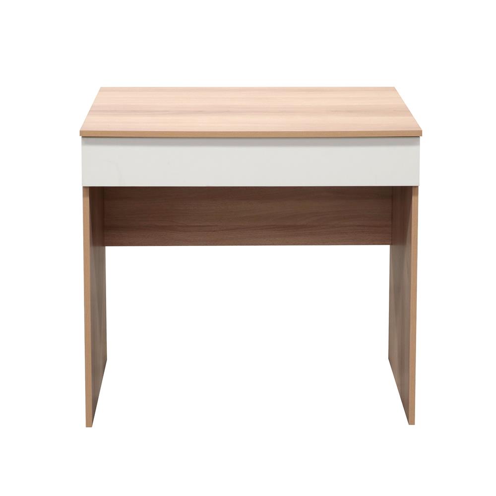 โต๊ะทำงาน FURDINI MANIE 80 ซม. สีไวท์โอ๊ค/ขาว