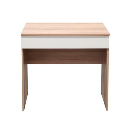 โต๊ะทำงาน FURDINI MANIE 80 ซม. สีไวท์โอ๊ค/ขาว_1