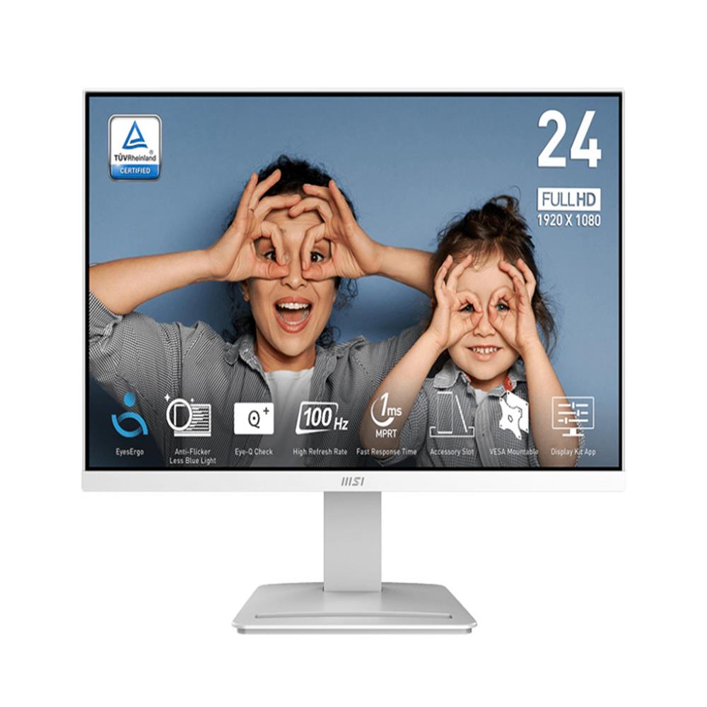 จอมอนิเตอร์ 24 นิ้ว MSI PRO MP2412W