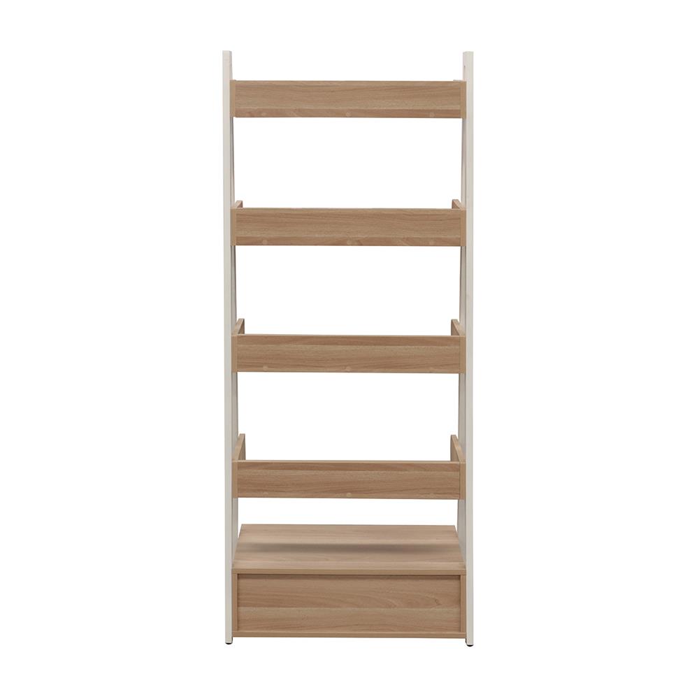 ชั้นวางของโล่ง 5 ชั้น 1 ลิ้นชัก FURDINI GEPPER 67 ซม. สีไวท์โอ๊ค