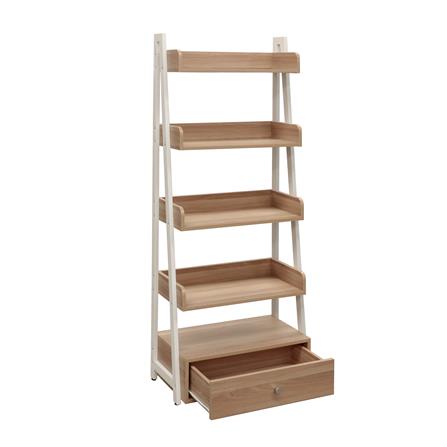 ชั้นวางของโล่ง 5 ชั้น 1 ลิ้นชัก FURDINI GEPPER 67 ซม. สีไวท์โอ๊ค_2