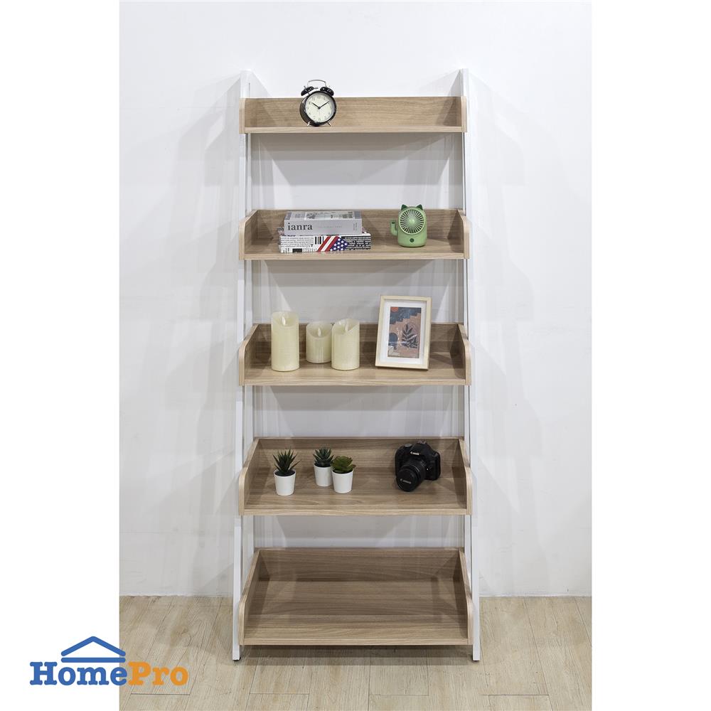 ชั้นวางของโล่ง 5 ชั้น FURDINI GEPPER 67 ซม. สีไวท์โอ๊ค/ขาว