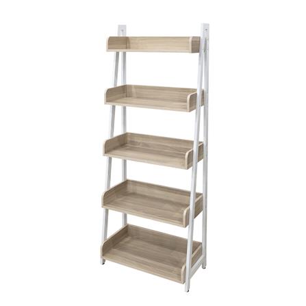 ชั้นวางของโล่ง 5 ชั้น FURDINI GEPPER 67 ซม. สีไวท์โอ๊ค/ขาว_1