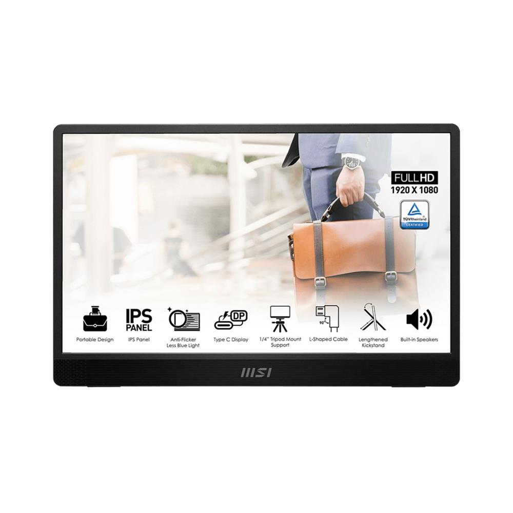 จอมอนิเตอร์ 15.6 นิ้ว MSI PRO MP161 E2U