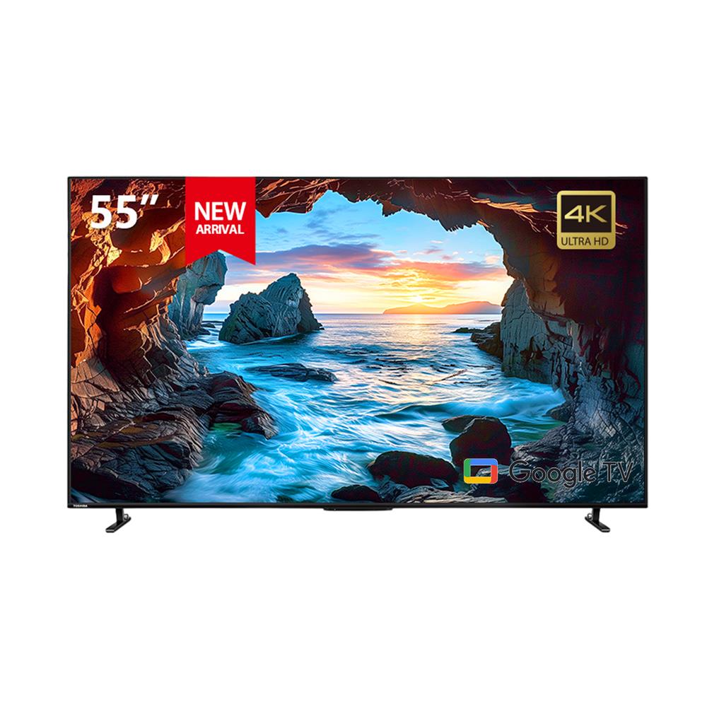 ทีวีคิวแอลอีดี 55 นิ้ว TOSHIBA (4K, QLED, GOOGLE TV) 55M550NP