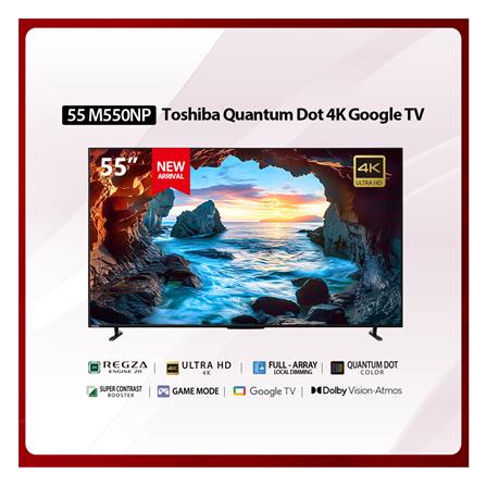 ทีวีคิวแอลอีดี 55 นิ้ว TOSHIBA (4K, QLED, GOOGLE TV) 55M550NP_4