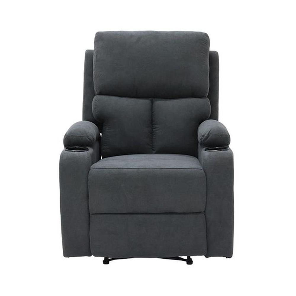 เก้าอี้ปรับเอนนอน LOOMS 19229721 สีเทาเข้ม