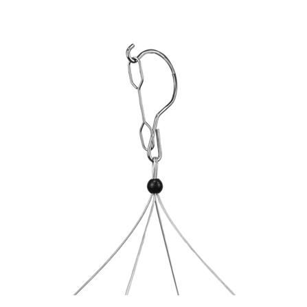 ห่วงตากผ้าอะลูมิเนียมกลมใหญ่ MBS 18 กิ๊บ สีขาว_1